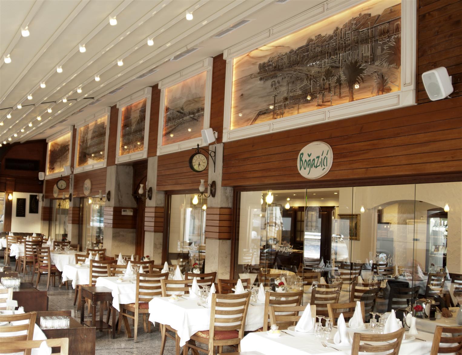 Boğaziçi Restaurant \BOSTANLI Ege vitray izmir